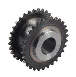 Roller Chain Sprockets Conveyor HRC45-55 Motorcycle Auto Spare Parts Transmission Idler Sprocket ANSI Gear Hardened 3 Years