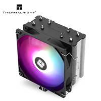Enfriador de aire Super Silent Thermalright Assassin X 120R SE V2 para Pc 1 Torre 120mm Argb 1550RPM Ventilador 4 Tubos de calor