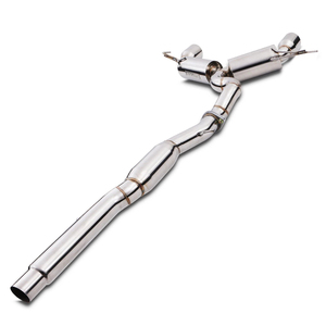 3 "ระบบท่อไอเสียด้านหลังแมวสแตนเลสสำหรับ Audi TT 8N MK1 1.8T BAM 225 98-06 - Product Image 4