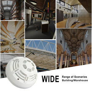 Détecteur de chaleur adressable homologué LPCB, détecteur d'alarme incendie intelligent pour bâtiments hôteliers - Product Image 5