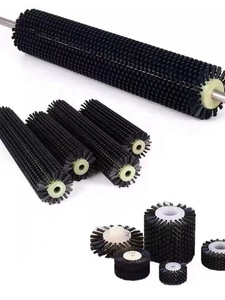 Cepillo de rodillo cilíndrico de nailon rotatorio de <span class=keywords><strong>precio</strong></span> barato de fábrica de China para limpieza - Product Image 5