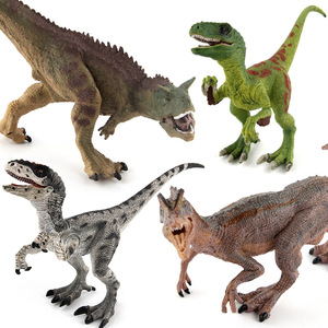 Modèles de dinosaures de la série classique transfrontalière Xinhen <span class=keywords><strong>Jurassic</strong></span> II : Niosaurus, <span class=keywords><strong>Velociraptor</strong></span> et Double Crown Dragon - Product Image 3