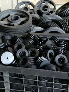 Polea de Hierro Fundido Estándar Europeo para Correa en V, Personalización OEM, Diámetro Interior de 10 mm, Diámetro Exterior de 50 mm, 3 Ranuras, Marca MIGHTY, Certificación ISO9001 - Product Image 5