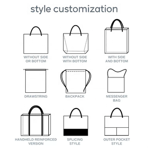 Оптовая продажа, персонализированные простые сумки-тоут с индивидуальным логотипом, хлопковые холщовые сублимационные холщовые сумки - Product Image 3