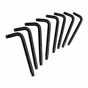 Llaves hexagonales Usag de 1/4 pulgada, óxido negro, grado industrial, acero al cromo vanadio, 3 3/8 pulgadas de longitud, medida imperial - Product Image 1