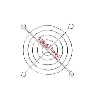 Grille de protection circulaire pour ventilateur axial 110 mm en acier inoxydable – Cache de ventilation de sécurité anti-rongeurs pour ventilateur d'extraction - Product Image 1