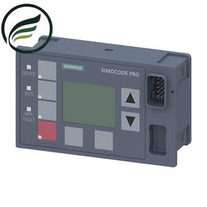 PLC 3UF7210-1BA01-0 Original Tersedia SIMOCODE <span class=keywords><strong>PRO</strong></span>, Panel Operator dengan Layar, Abu-abu Titan - Product Image 1