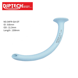ท่อช่วยหายใจแบบนุ่มชนิดลาเท็กซ์ยืดหยุ่น Robertazzi Design Nasopharyngeal Airway 34FR อุปกรณ์ทางการแพทย์แบบเรียบ ผลิตตามแบบ OEM ขายส่ง - Product Image 1