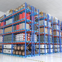 Étagère à palettes pour entrepôt Étagère de magasin Système de rayonnage pour rayonnage Étagère d'usine