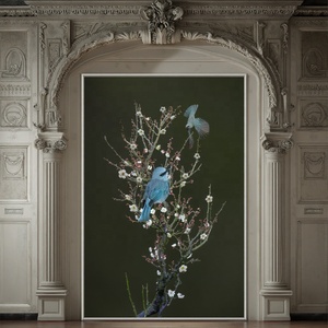 Lienzo Decorativo con Impresión Animal Realista Digital en Cristal, Arte de Pared para Decoración del Hogar con Característica Impermeable - Product Image 3