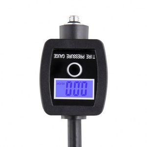 Accessoires de pompe, manomètre numérique LCD pour pneus de voiture, jauge de <span class=keywords><strong>pression</strong></span> d'air pour voiture, moto, vélo - Product Image 4