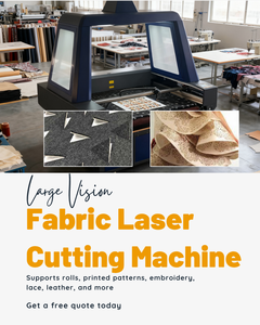 Argus tự động cho ăn CCD máy ảnh vi tính thêu dệt da Len cảm thấy bông nhà vải máy cắt laser - Product Image 3