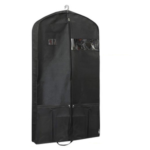 Funda de Ropa de Viaje de 100g de Alta Calidad, No Tejida, con Bolsillo de Malla, Material Nuevo, Bolsa Protectora para Guardar Ropa - Product Image 5