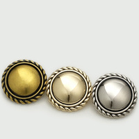 Kancing Logam Pakaian Harga Terbaik, Tahan Lama, Bebas Nikel, Berbagai Bentuk, Paduan Seng, Kancing Logam Fashion untuk Pakaian