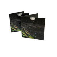 Digipack-duplicateur de musique CD DVD, impression personnalisée, duplicateur de manches en carton, emballage avec spot UV, pièces
