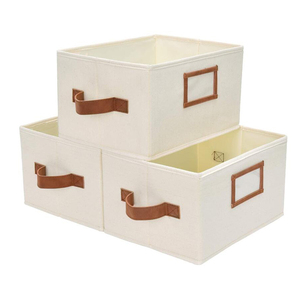New Storage Bins for Closet Foldable Storage Basket Home Storage Bins