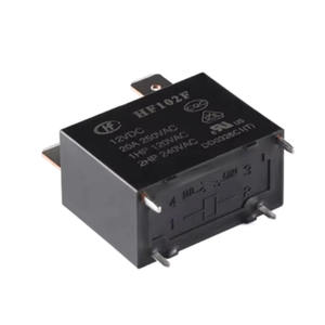 HF102F-12VDC 12V 4 พิน 25A 250VAC รีเลย์แบบ DIP โพลเดี่ยว - ปกติเปิด - Product Image 1