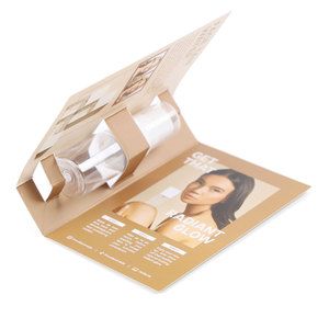 Emballage d'échantillon de parfum Mini porte-carte de parfum cosmétique pliable pour vaporisateur - Product Image 2