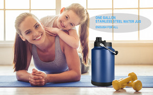 Shenzhen Extra Large 2.2L Bouteille d'eau isolée Flacons <span class=keywords><strong>Thermos</strong></span> sous vide 3.2L 5 Gallon Flacons d'eau Fabricant Cruche Bière Growler - Product Image 6