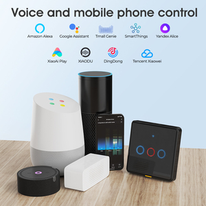 Interrupteur mural intelligent Tuya WiFi RF433, aucun fil neutre requis, norme européenne, fonctionne avec Alexa Google Home, application - Product Image 6