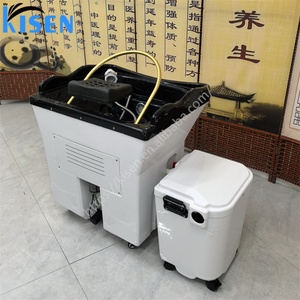 Kisen Head Spa 110V/220V EU UK US AU <b>Plug</b> Electric Shampoo Basin with 60L Water Tank,18L Extra Wastewater Tank,Water Heater - Product Image 6