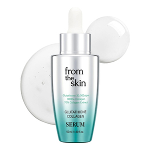 Sérum au Glutathion et au Collagène FROM THE SKIN, sérum coréen hautement concentré en antioxydants, raffermissant, hydratant et éclaircissant pour le visage. - Product Image 1