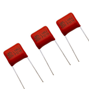 Condensador de película de polipropileno metalizado Cbb21 225j 105j, 250v, HBC Kaye, 105k, 250v, 225j, película de polipropileos de 15MM - Product Image 4