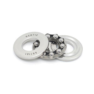 จำหน่ายตลับลูกปืนกันรุนแบบแบนขนาดเล็ก S51101 ทำจากสแตนเลสโดยตรงจากโรงงาน มีจำหน่ายในราคาขายส่ง - Product Image 1