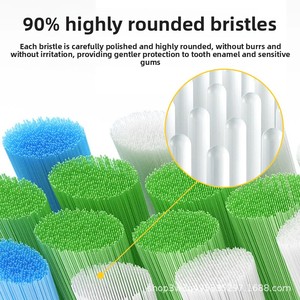 Cabezales de repuesto para <span class=keywords><strong>cepillo</strong></span> de dientes eléctrico Onic, compatibles con los cabezales <span class=keywords><strong>Oral</strong></span>-<span class=keywords><strong>B</strong></span>, cerdas suaves, venta al por mayor, logotipo personalizado - Product Image 3