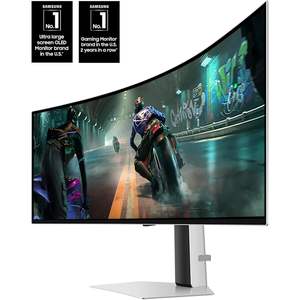 สำหรับจอภาพเกมมิ่ง Samsung Odyssey OLED G9 (G91SD) ขนาด 49 นิ้ว QHD QD-OLED แบบโค้งคู่ 144Hz 0.03ms รองรับ AMD FreeSync และ G-Sync - Product Image 1