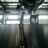 Machine automatique pneumatique de mise en capsule pour bouteilles de bière en verre avec anneau de tirage métallique