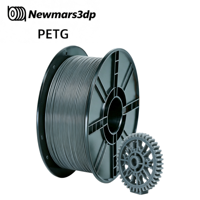 Filament PETG Newmars3dp en gros, 1 kg, couleur unique, faible rétrécissement, pour imprimantes 3D, tiges en plastique PETG pour imprimantes 3D