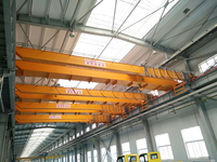 Pont roulant électrique à double poutre 5T-200T, certifié CE ISO pour usine