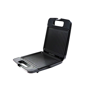 Sandwich Maker 1200W de hierro con recubrimiento antiadherente prensa <span class=keywords><strong>Panini</strong></span> parrilla termostático automático - Product Image 2