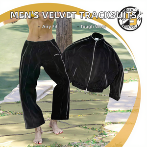 Custom Logo Printed 100% Cotton Velvet Hooded <b>Tracksuit</b> Men Latest Style Plus Size Jogger Suits 2 Piece <b>for</b> <b>Winter</b> - Product Image 3