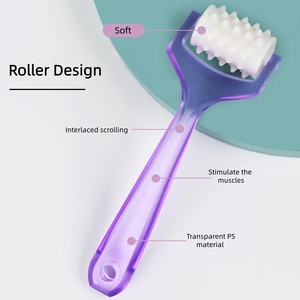 Rouleau de <span class=keywords><strong>massage</strong></span> facial en plastique de poche Outil de soin de la peau de beauté - Product Image 4