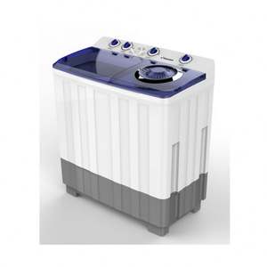 <span class=keywords><strong>Machine</strong></span> à <span class=keywords><strong>laver</strong></span> semi-automatique, lavage à double cuve 7.5kg de haute qualité pour la maison - Product Image 3