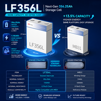 Nouvel arrivage EVE Nouvelle cellule LiFePO4 de qualité A LF356L 356Ah 3.2V 8000 cycles 1040Wh 356.25Ah Batterie cellule prismatique LiFePO4 Stock UE