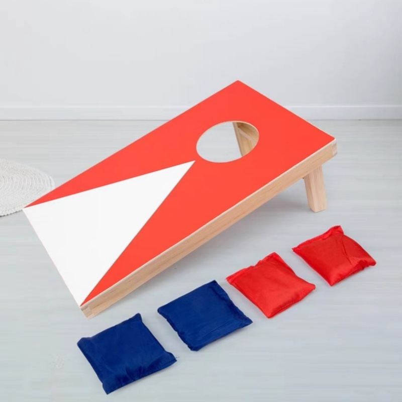 Outdoor Usage Wooden Sandbag Game Board
