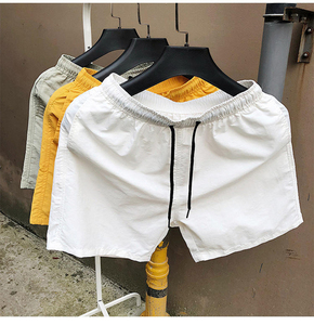 กางเกงว่ายน้ำสำหรับผู้ชายกางเกงว่ายน้ำใส่สบายสำหรับผู้ชายกางเกงขาสั้นชายหาดทำจากโพลีเอสเตอร์ออกแบบโลโก้ได้ตามต้องการ - Product Image 2