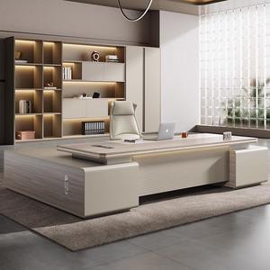 طاولة وكرسي رئيس بتصميم صيني حديث بسيط وفاخر، مجموعة أثاث خشبية معيارية للاستخدام المنزلي والمدرسي - Product Image 5