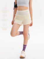 Shorts de sport légers et respirants à séchage rapide pour femme, course à pied, yoga, tennis, longueur cuisse, en nylon et élasthanne