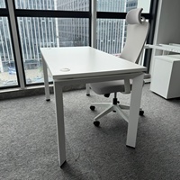 Meubles de bureau, table moderne pour hôtel, pieds en acier, bureau de réunion informatique, installation simple, taille réglable, vente en gros, pas cher