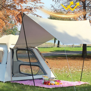 Tentes de <span class=keywords><strong>camping</strong></span> automatiques portables en Oxford 210D, ouverture rapide, avec auvent intégré - Product Image 3
