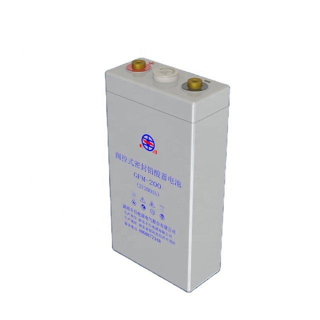Fengri GFM-200 China Inspection-free VRLA 2V 200Ah 400Wh UPS AGM Lead Acid Battery for Communication Systems, Power Systems, UPS
