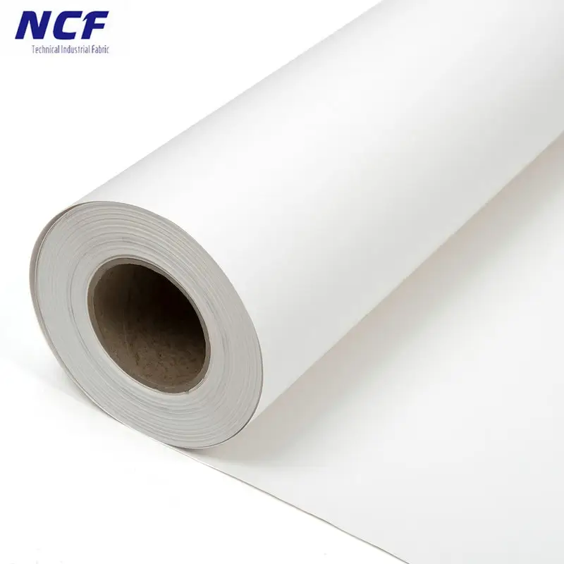 NCF en kaliteli Scrim vinil sargı malzemesi çin üretici reklam 440 Gsm Frontlit PVC esnek afiş