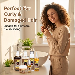 Set Profesional para el Cuidado del Cabello Rizado y Dañado, Hidrata, Repara, Previene la Caída del Cabello y Estimula el Crecimiento - Product Image 4