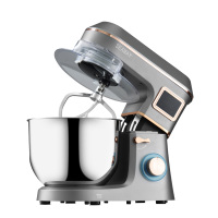 Grand batteur électrique 6L pour pâte de boulangerie batteur à oeufs batteur à gâteaux moteur en cuivre batteur sur socle mélangeurs d'aliments pour fouetter la crème