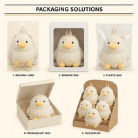 Sac à dos en peluche douce en forme de canard pour enfants avec détails de bec et de pattes, sac à dos animal mignon pour la garderie, les voyages et un cadeau confortable pour les enfants