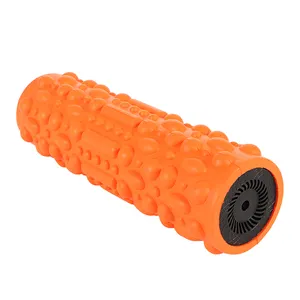 2023 New Products Cordless Body Massager Customized Electric Foam Roller For Fitness Warm Up Gym